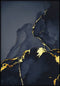 dark marble poster